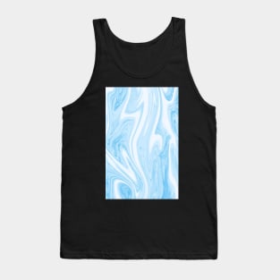 blue marble Tank Top